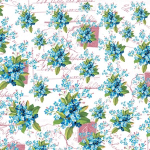 Papel de arroz grande para decoupage - Decoupage de móveis - Decoupage vintage - Papel de decoupage