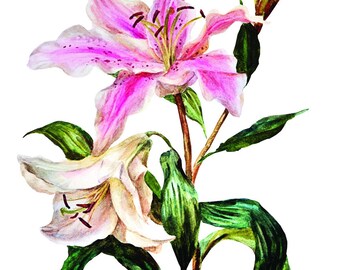 Transferencia fácil de muebles - Transferencia de decoración - Reciclaje de muebles - Transferencia floral - DIY - Lila