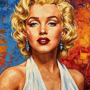 Large Decoupage Paper - 7 Size Options - Marilyn Series - Rice Paper for Furniture