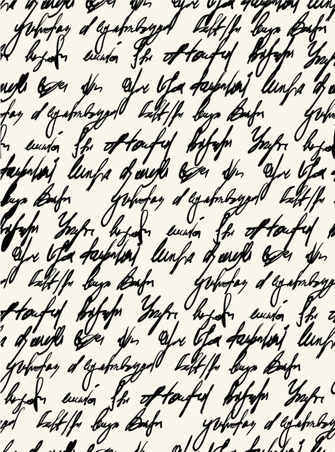 Handwrite Vintage Decoupage Paper - Decoupage Art - Large Size Rice ...