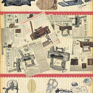 Vintage Decoupage Art - Rice Paper - Decoupage for Furniture - Large Size Rice Paper for Decoupage