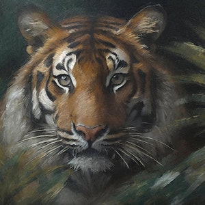 Tigre - Papel de decoupage grande para muebles - Papel de arroz - Papel de decoupage - Jungla