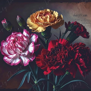 NEU! Chiaroscuro - Großes Decoupage Papier für Möbel - 7 Größen Optionen