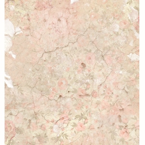Textura floral vintage minimalista para decoupage - Arte con decoupage - Papel de arroz grande para decoupage - Manualidades con decoupage - Transferencias para decoupage