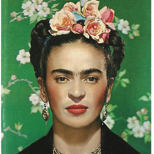 Frida Serie - Dekoratives Decoupage Papier - Reispapier für Decoupage - Maulbeerpapier - Große Größen Optionen