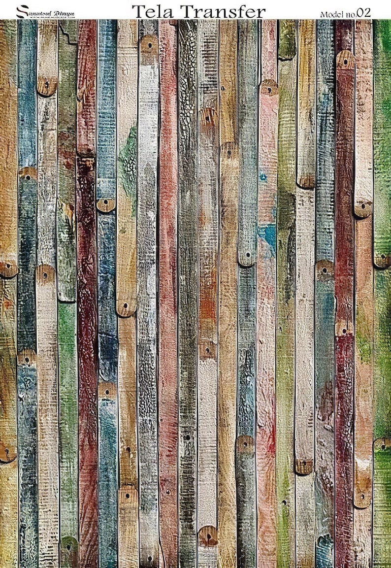 Weathered Wood Pattern - Decorative Decoupage Paper - for Furniture ...