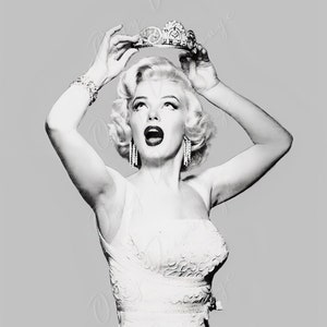 Papel de decoupage grande para muebles - Papel de arroz para decoupage - Marilyn - Decoupage vintage