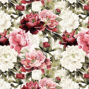 Grote decoupage voor meubels - rijstpapier - vintage decoupagepapier - decoupagepapier met bloemen - shabby chic