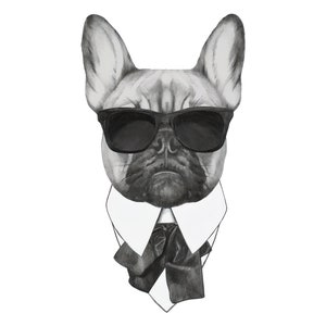 Retrato de perro - Papel decoupage grande para muebles - Papel de arroz para decoupage - Decoupage de animales