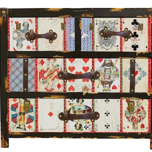 Large Decoupage Paper - Decoupage Art - Rice Paper for Decoupage - Decoupage Transfers - Vintage Decoupage - Playing Card - Joker