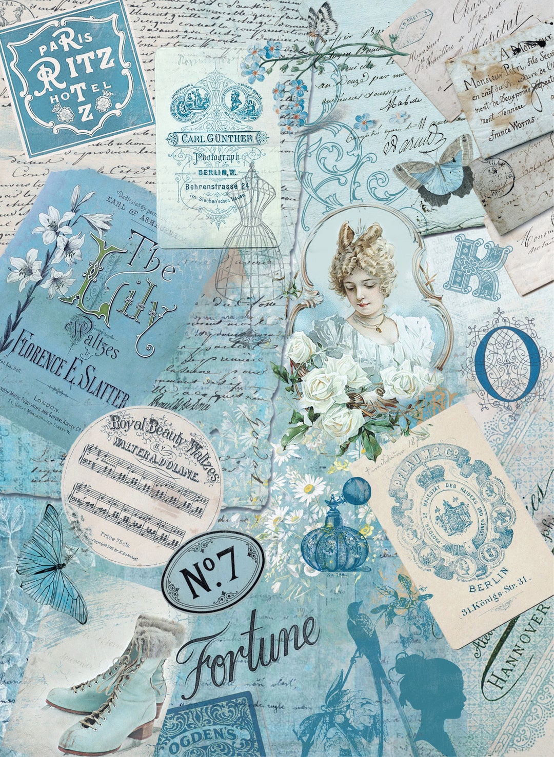 Large Decoupage Paper Decoupage Art Rice Paper for Decoupage Decoupage