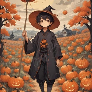 Large Decoupage Paper for Furniture - 6 Size Options - Halloween Collection