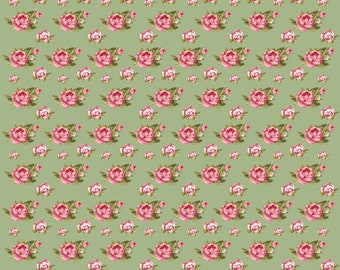 Rose Pattern Decoupage Paper - Decoupage Art - Large Size Rice Paper for Decoupage
