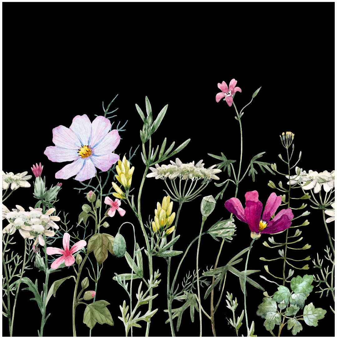 Spring Decopauge Spring Flowers - Decoupage Paper for Furniture - Floral Craft Paper ...