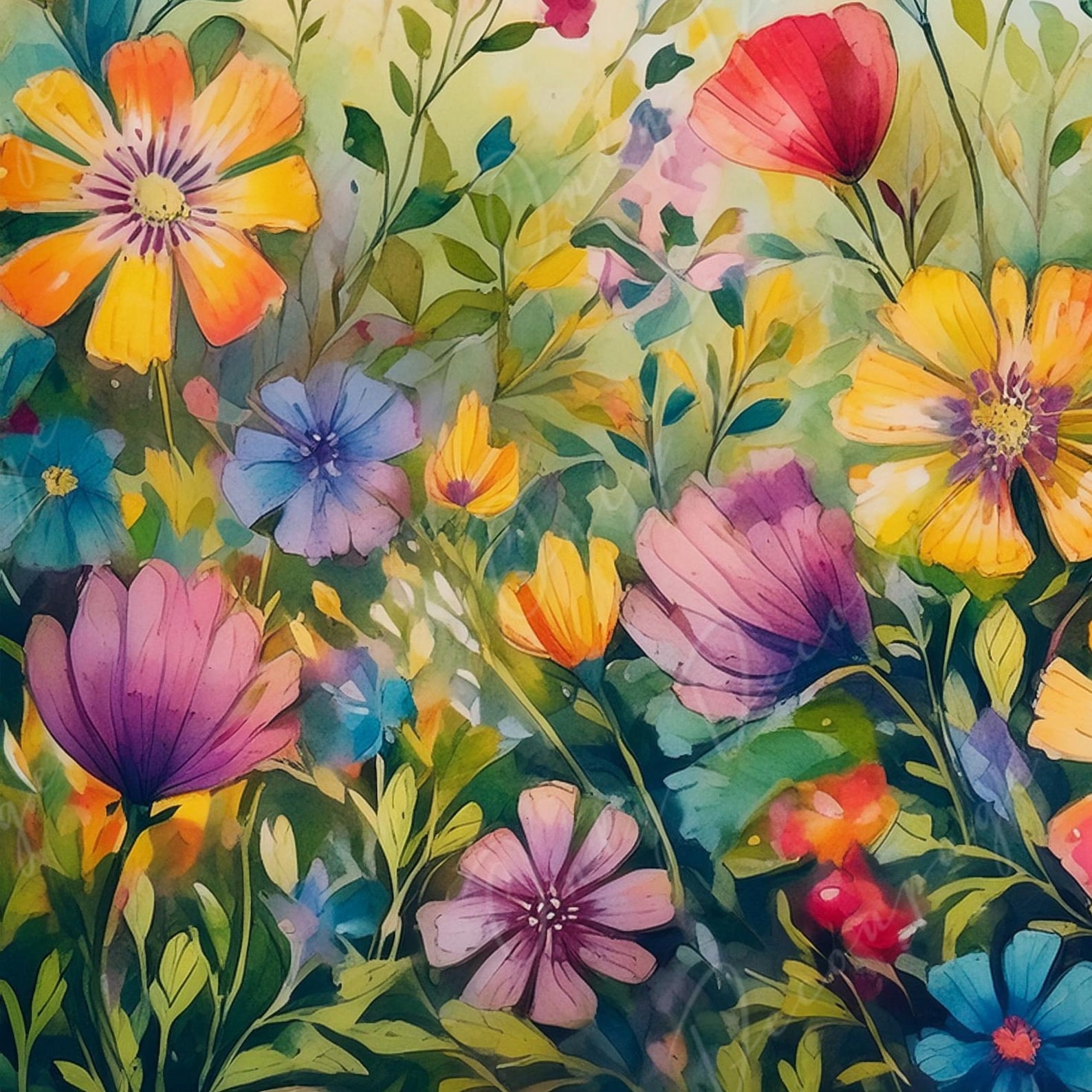 Spring Decopauge Floral Decoupage Rice Paper – Spring Blossom Furniture Design - Etsy