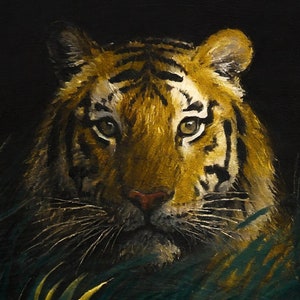 Tigre - Papel de decoupage grande para muebles - Papel de arroz - Papel de decoupage - Jungla