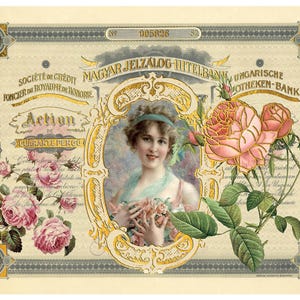 NOUVEAU ! Papier de découpage en feuille en métal doré - Format A3 - Papier de riz avec feuille d'or - vintage