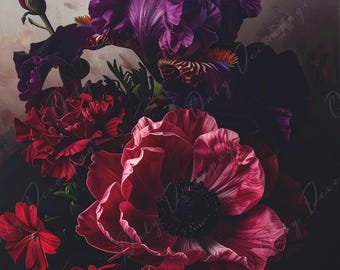 NEW! Chiaroscuro - Large Decoupage Paper for Furniture - 7 Size Options