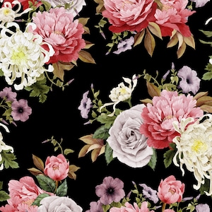 Flowers - Spring Themed - Decoupage Paper for Furniture - Floral Craft Paper - Wrapping Paper - Tissue Paper - Printed Packing Paper