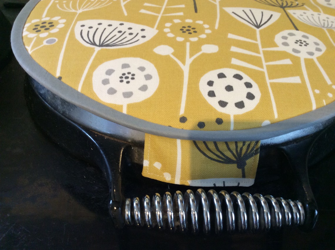 Option. Pair of Aga Lid Covers Mats. Blue Woodland. Etsy UK