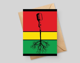 Radici mic - Biglietto d'auguri 5x7