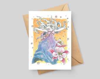 Seeress - Biglietto d'auguri 5x7