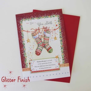 An Sie beide | Weihnachtskarte | Christian | Religiöse | Schrift