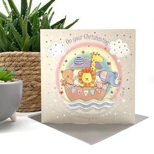 Arca Battesimo Christian Card