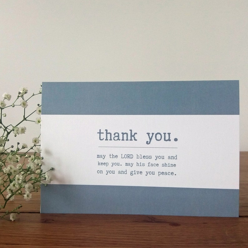 5 pack Thank You cards image 1