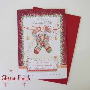 À ma belle femme | Carte de Noël | Christian | Religieux | Écriture