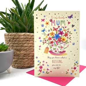 MD01 / Mamá encantadora / Tarjeta del Día de la Madre / Tarjeta cristiana / Escritura