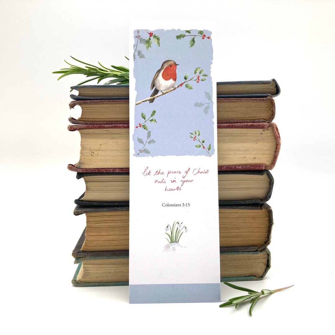 Robin Bookmark | Christian Gift | Scripture | Bible Verse | Religious ...