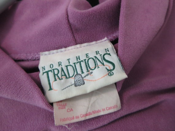 Vintage Purple Turtleneck T-shirt - Northern Trad… - image 8