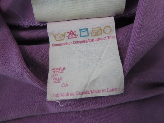 Vintage Purple Turtleneck T-shirt - Northern Trad… - image 9
