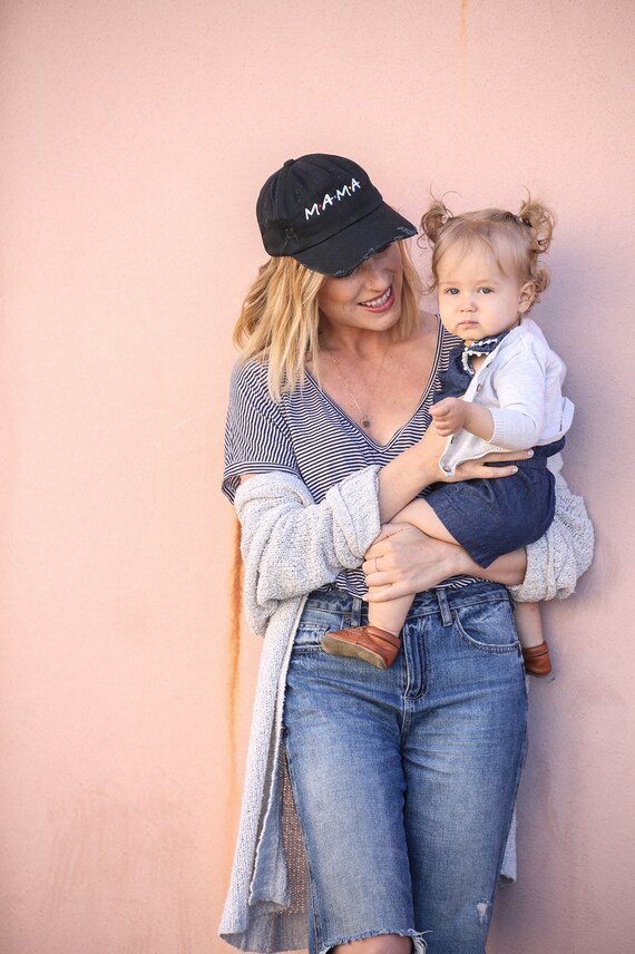 Distressed FRIENDS Mama Hat - Etsy