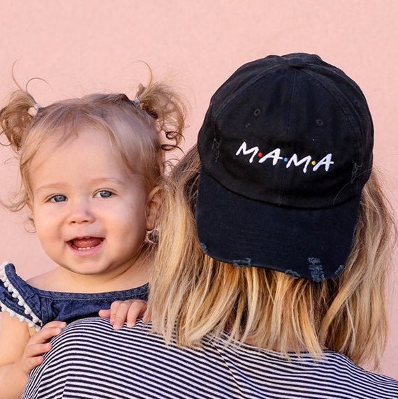 Distressed FRIENDS Mama Hat - Etsy