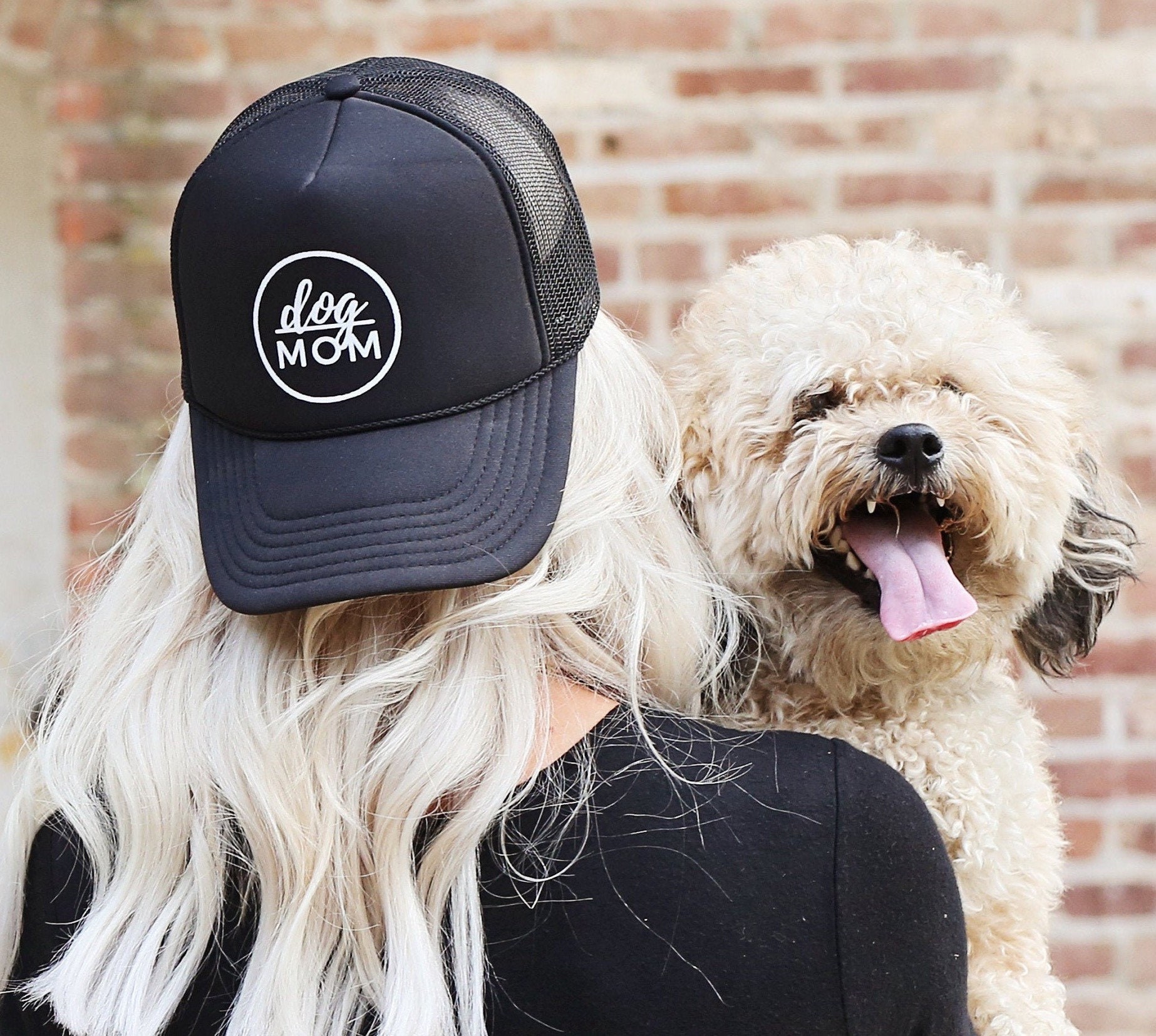 Dog Mom Hat MAMA Hat Mom Hat Black Mama 