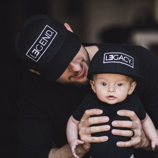 Daddy And Me Hats Daddy And Me Daddy And Son Daddy And Etsy