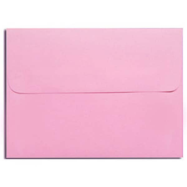 20 Pastel Pink Envelopes in A7, A6, A2 Sizes - 60 Lb.