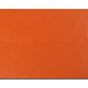 20 Bright Orange Envelopes in A7, A6, A2 Sizes - 60 Lb. Halloween Envelopes Autumn Envelopes Thanksgiving Envelopes