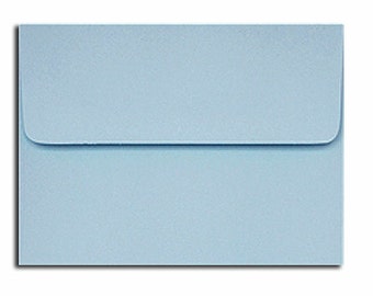 20 Light Blue Envelopes in A7, A6, A2 Sizes - 60 Lb.