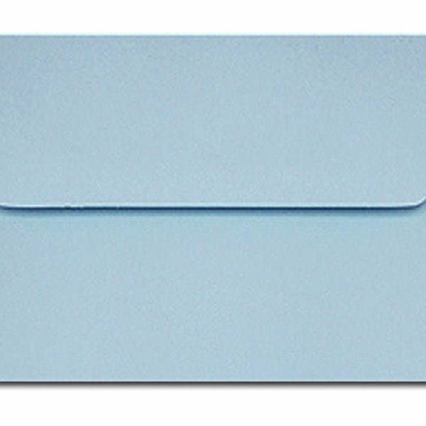 20 Light Blue Envelopes in A7, A6, A2 Sizes - 60 Lb.