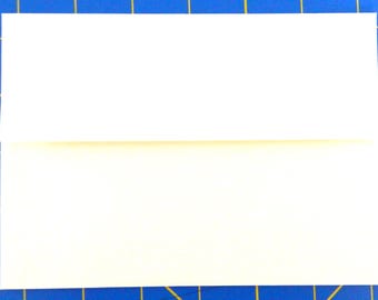20 Bright White Premium Weight Envelopes in A7, A6, A2 & A1 Sizes 70 Lb. USA Made - Use for Cards, Invitations, Weddings, Hand Calligraphy