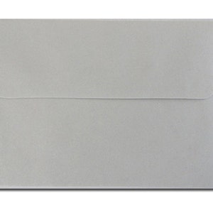 20 Soft Gray Envelopes in A7, A6, A2 & A1 Sizes - 60 Lb.