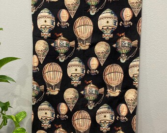 Hot air balloon wall art hanging tapestry