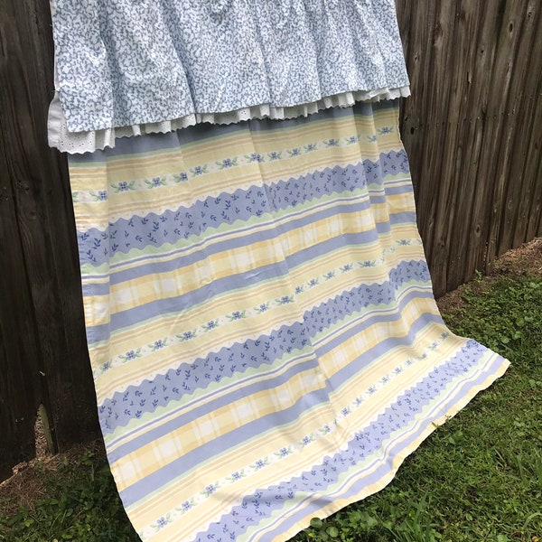 Fabric Shower Curtain White Eyelet Etsy