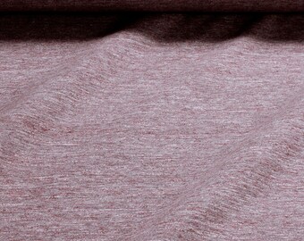 Fabric cotton polyester elastane single jersey pastel turquoise mottled roughened winter-sweat