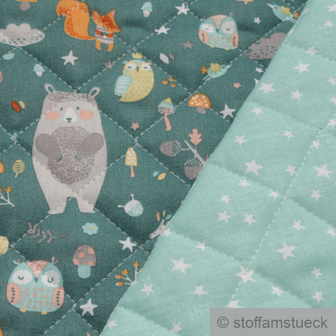 Taies D'oreiller Enfant TupTam 40x60cm - Motifs Animaux Forêt - 100% Coton - Fermeture Zip Douce