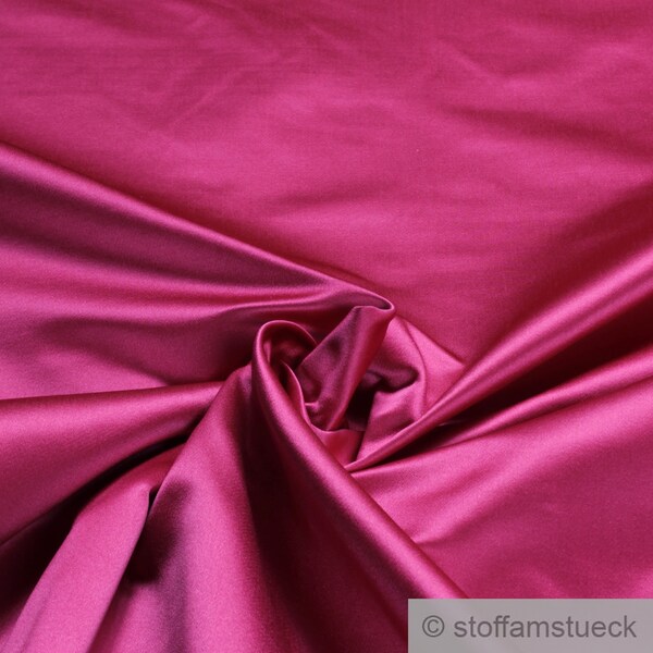 Fig Purple Silk Duchess Satin Fabric main image 1