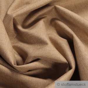 Fabric Polyester Canvas beige mottled coated water-repellent outdoor image 1